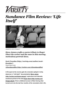Sundance Film Review: ‘Life Itself’
