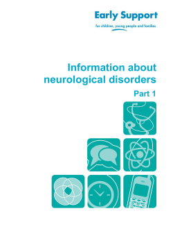 Information about neurological disorders Part 1