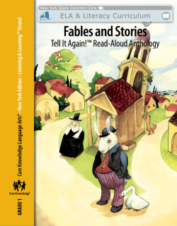 Fables and Stories Tell It Again!™ Read-Aloud Anthology  ts®