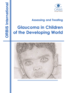 Glaucoma in Children of the Developing World al n
