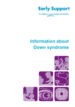 Information about Down syndrome   