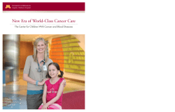 New Era of World-Class Cancer Care Dedication . Compassion.