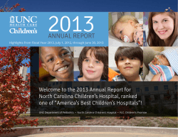 2013 ANNUAL REPORT