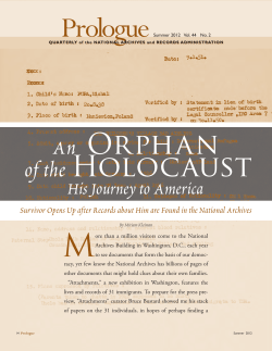 M Prologue Orphan Holocaust