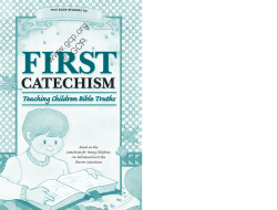 FIRST CATECHISM Teaching Children Bible Truths GCP