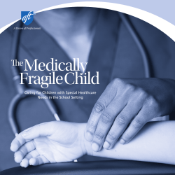 Medically FragileChild The Caring for Children with Special Healthcare