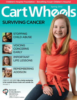 CartWh    ls SURVIVING CANCER STOPPING CHILD ABUSE