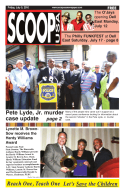 Pete Lyde, Jr. murder case update FREE O’Jays