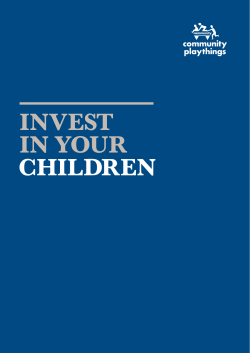 invest in your  children