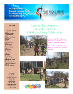 Beautiful Day Attracted Kids and Families to Children’s Easter Celebration
