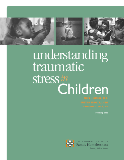 Children understanding traumatic stress