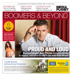Boomers &amp; Beyond 6 Boomerologist Alan Thicke