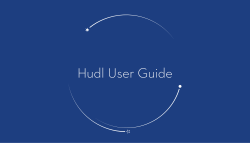 Hudl User Guide