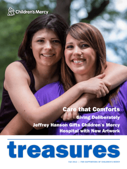 treasures Care that Comforts Giving Deliberately Jeffrey Hanson Gifts Children