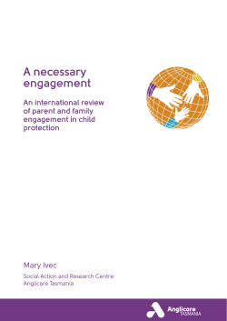 A necessary engagement An international review of parent and family