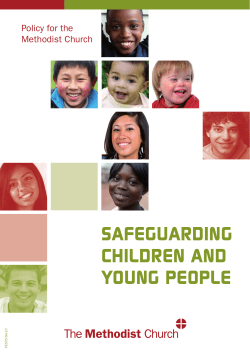 Safeguarding CHildren and young people Policy for the