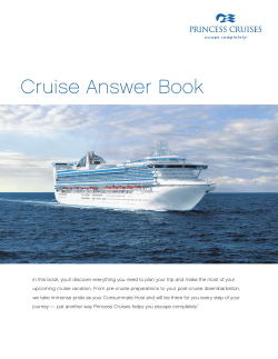 Cruise Answer Book
