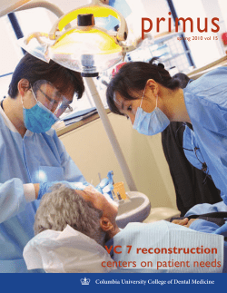 primus VC 7 reconstruction centers on patient needs