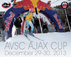 AVSC AJAX CUP December 29-30, 2013
