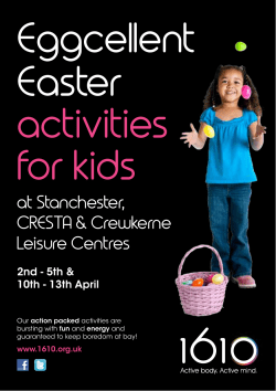 Eggcellent Easter activities for kids
