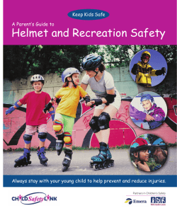 Helmet and Recreation Safety