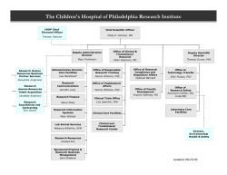 The Children's Hospital of Philadelphia Research Institute