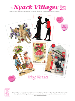 Nyack Villager Vintage Valentines 2014 February