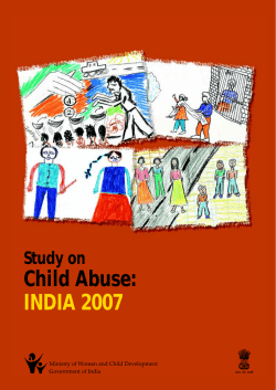 Child Abuse: INDIA 2007 Study on Ministry of Women and Child Development