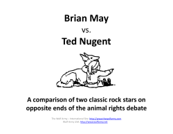Brian May Ted Nugent Ted Nugent vs.