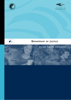 D J Annual Report 2 0 01 / 2 0 02