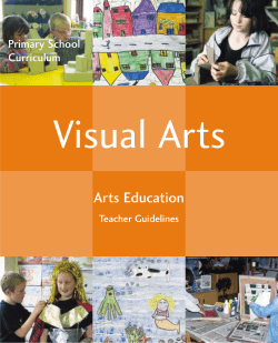 Visual Arts Arts Education Primary School Curriculum