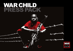 WAR CHILD PRESS PACK