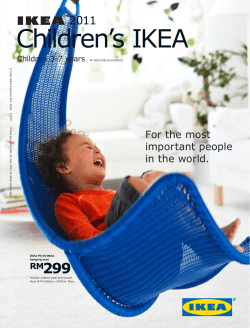 Children’s IKEA 299 2011 For the most