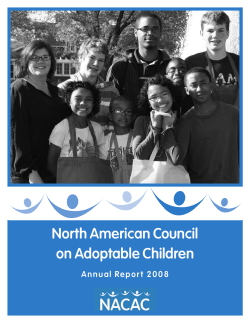 North American Council on Adoptable Children