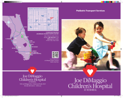 Pediatric Transport Services