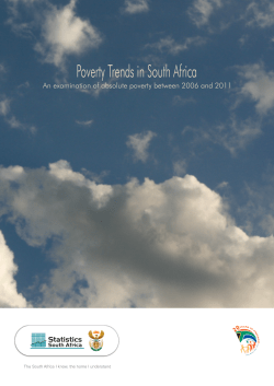 Poverty Trends in South Africa