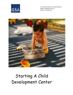 Starting A Child Development Center