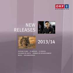NEW RELEASES 2013/14