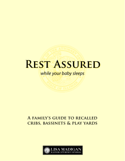 Rest Assured while your baby sleeps A family's guide to recalled