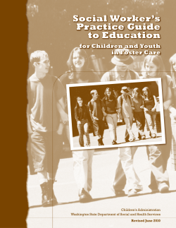 Social Worker’s Practice Guide to Education for Children and Youth