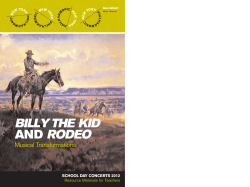 BILLY THE KID RODEO AND Musical Transformations