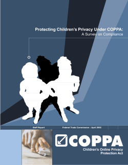 Protecting Children’s Privacy Under COPPA: A Survey on Compliance Children’s Online Privacy