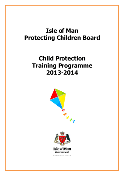 Isle of Man Protecting Children Board Child Protection