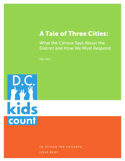 A Tale of Three Cities: What the Census Says About the