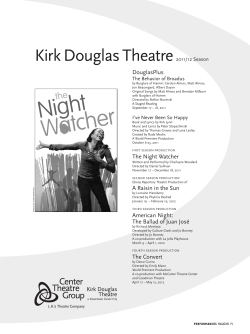 Kirk Douglas Theatre DouglasPlus