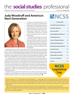 Judy Woodruff and America’s Next Generation