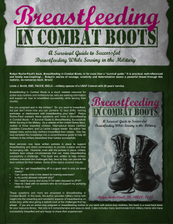 { } {IN combat boots}