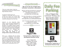 Daily Fee Parking [did you know?] [stay informed]