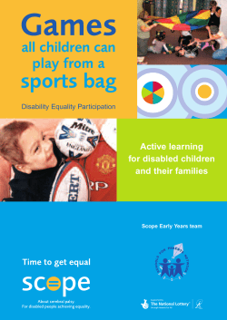 Games sports bag all children can play from a
