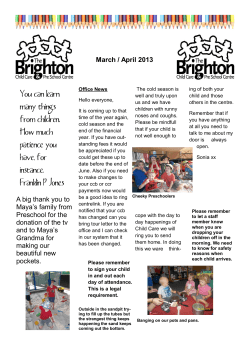You can learn March / April 2013
